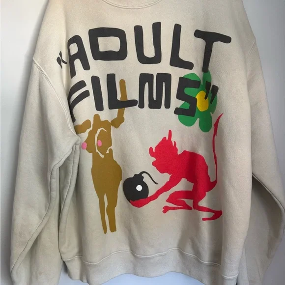 Cactus Plant Flea Market Cream Crewneck Sweater
